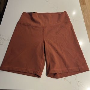 TNA Aritzia High Rise 7” Atmosphere Biker Shorts